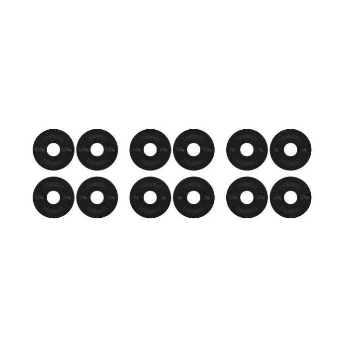 TOORX – Pair of microload discs CDM-2 / weight 2 kg - hole 50 mm.