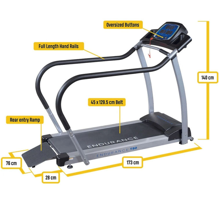 Body Solid Endurance Treadmill T50 Rehab